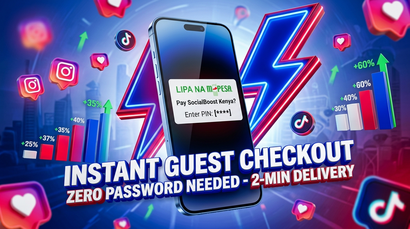 SocialBoost Kenya M-Pesa Checkout